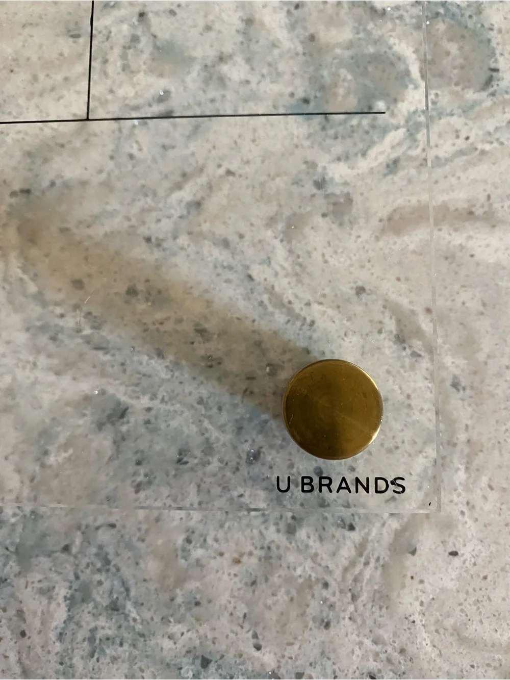 Ubrands Weekly Planner Grid in Clear Wipeable
